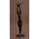 Femme à l'oiseau