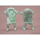 Bronze Tikar Couple