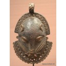 MASQUE  EN  BRONZE  