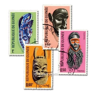 Cover of 100 stamps - Masks