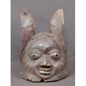 Masque africain Casque Gélédé Yoruba 