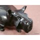 Hipopotame ébène du Cameroun