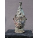 Tête bronze du royaume d'Ifé