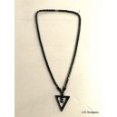 Collier hématite du Cameroun