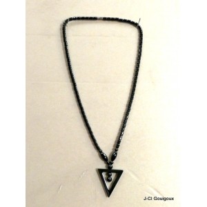 Collier hématite du Cameroun