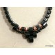 Necklace hématite of Cameroon