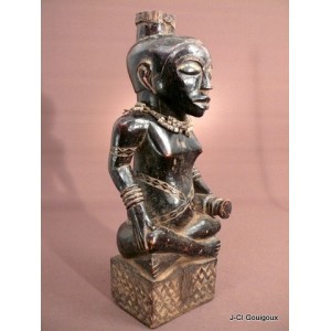 Royal Ndop Statuette Bushoong